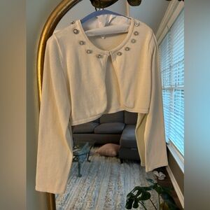 Girls Sweet Charmers Formal Cardigan - Size 6